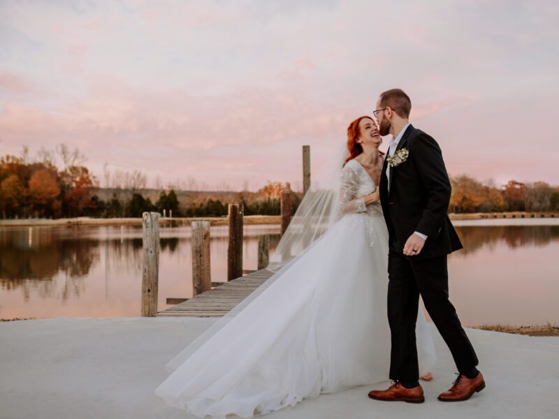 Romantic Winter Wedding Venue in Central Arkansas