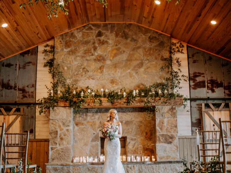 Enchanting Winter Wedding at C&C by the Lake