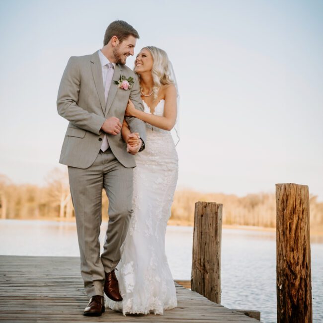 Enchanting Winter Wedding at C&C by the Lake