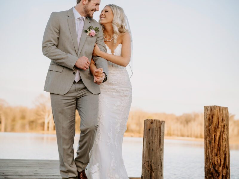 Enchanting Winter Wedding at C&C by the Lake