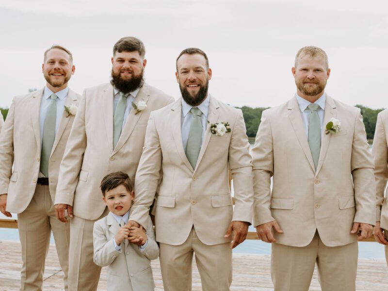 Jordan and Chase’s Romantic Spring Wedding at C&C by the Lake in Cabot, Arkansas