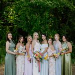 Stunning palette of wedding bouquets by C&C by the Lake